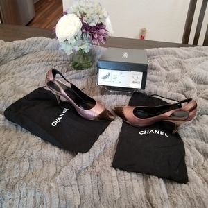 Vintage Pink Chanel Pumps